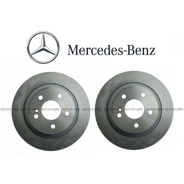 正規純正OEM Mercedes-Benz ベンツ リア リヤ ブレーキローター ディスクローター ローター 左右 セット CLクラス W215 CL500 2204230112 220-423-0112