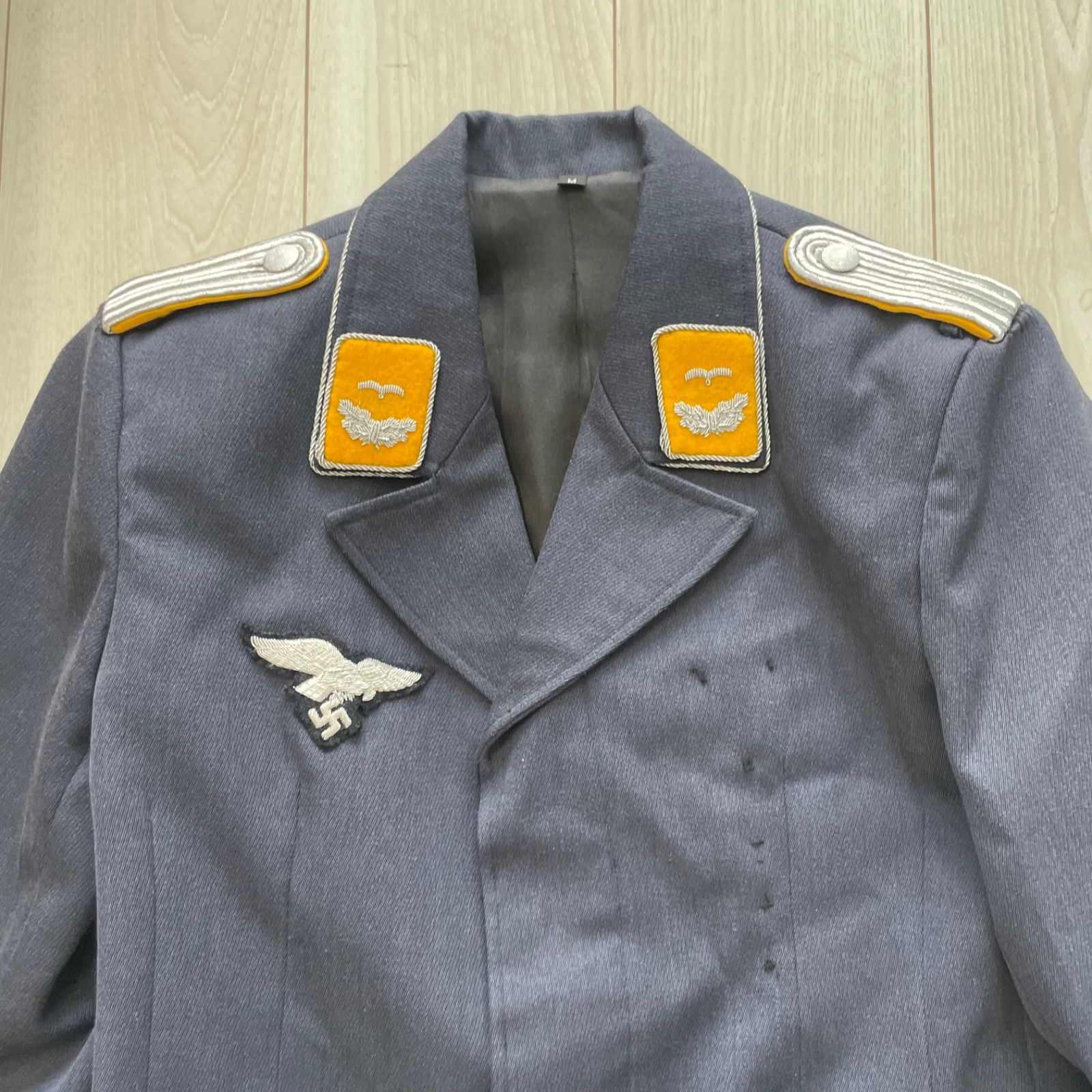 ドイツ国防軍　ww2　空軍　フリーガーブルゼ　レプリカ レプリカ ドイツ空軍 フリーガーブルゼ ギャバジン製 将校