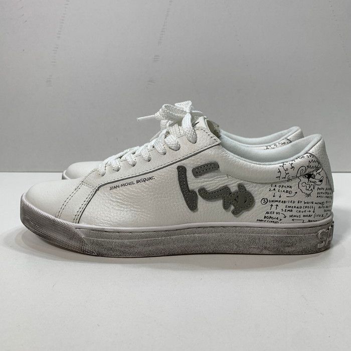 中古品】VIA SANGACIO JEAN MICHAEL BASQUIAT スニーカー サイズ