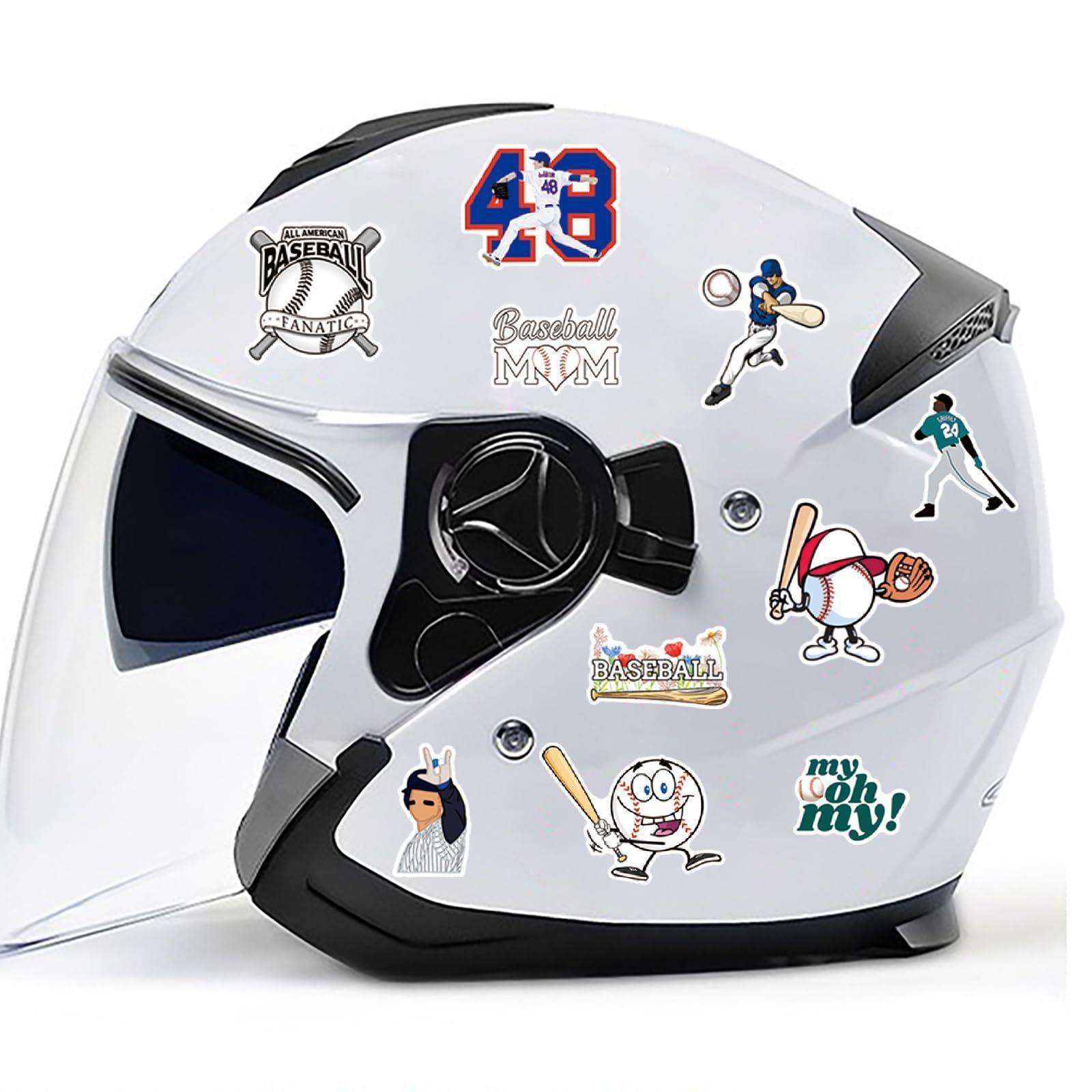 希少なシール　人気セット⭐︎ 野球ステッカー セット 50枚 防水野球シール 野球グッズ 可愛い