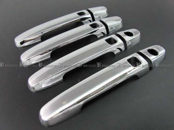 BRIGHTZ ヴィッツ 90 91 95 ブラックメッキドアハンドルカバー ノブ COR-NOBU-FB-A2B2C1D3 ビッツ ビィッ | BRIGHTZ ヴィッツ 90 91 95 ブラックメッキドアハンドル