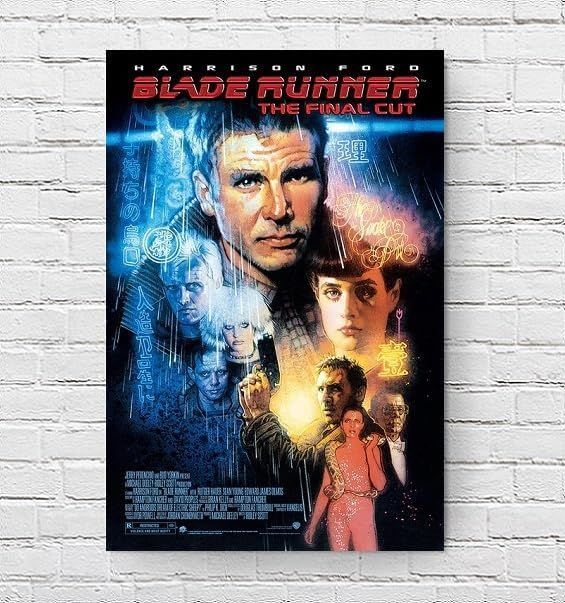 ブレードランナー イタリア版 ビンテージ ポスター 希少 ハリソンフォード ブレードランナー イタリア版 ビンテージ ポスター 希少 ハリソン