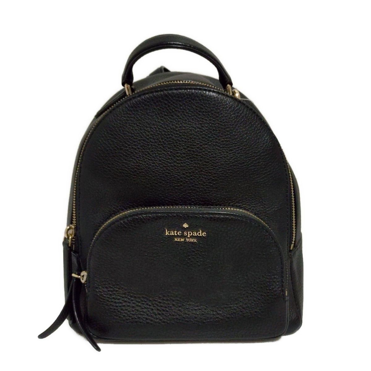 Kate spade ケイトスペード リュックサック ジャクソン バックパック WKRU5946 黒 レザー