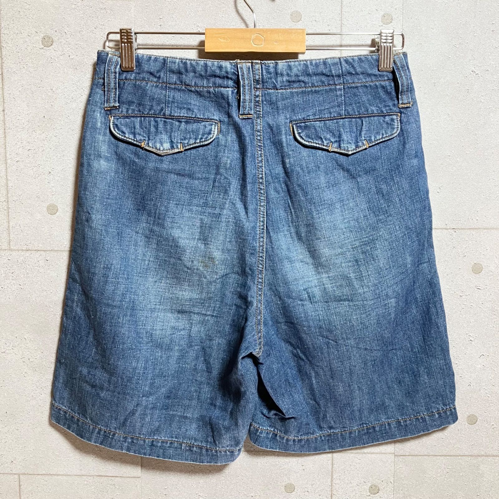 希少 zucca ズッカ ボタンフライ デニム ショートパンツ ショー