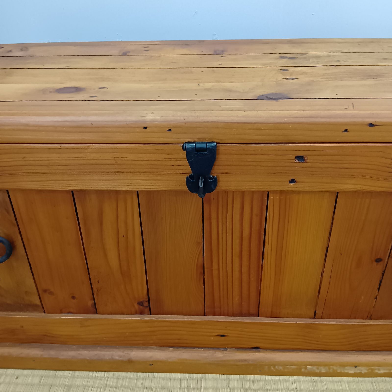 アンティーク 木製 トレジャーボックス 宝箱 インテリア