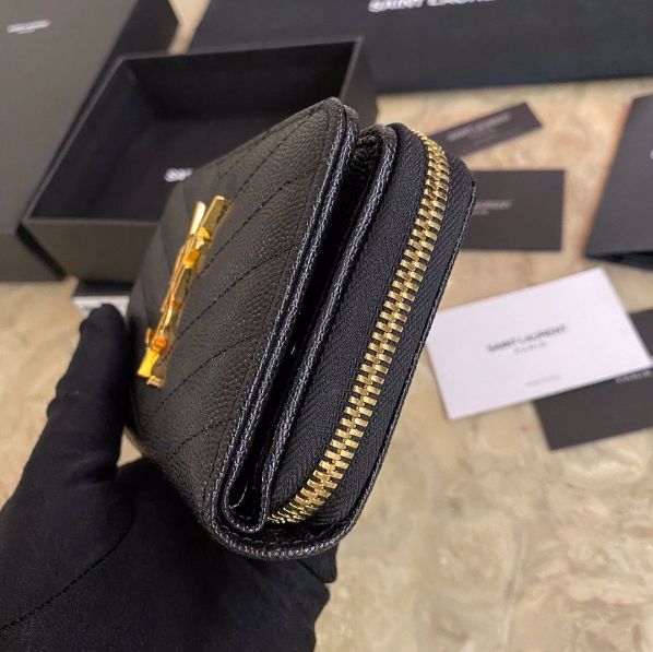 Saint laurent paris サンローラン パリ YSL 2つ折り財布 レデイース ...