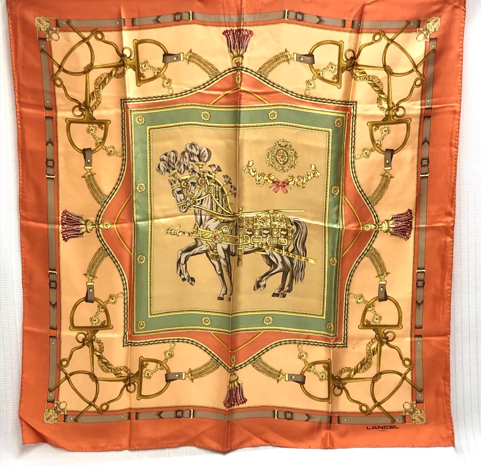 Jean Paul Gaultier vintage 大判スカーフ 86×86 Jean Paul Gaultier vintage 大判スカーフ 86×86 - メルカリ