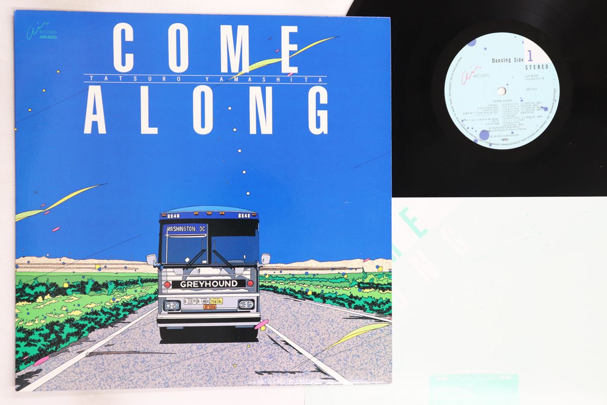 LP 山下達郎 Come Along AIR8003 AIR /00260 TATSURO YAMASHITA (山下達郎) / Come Along (AIR-8003) – TICRO