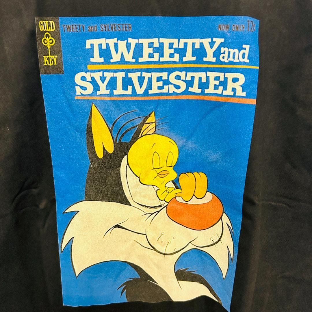 トゥイーティー シルベスター リプリント Tシャツ 半袖 メンズ 新品