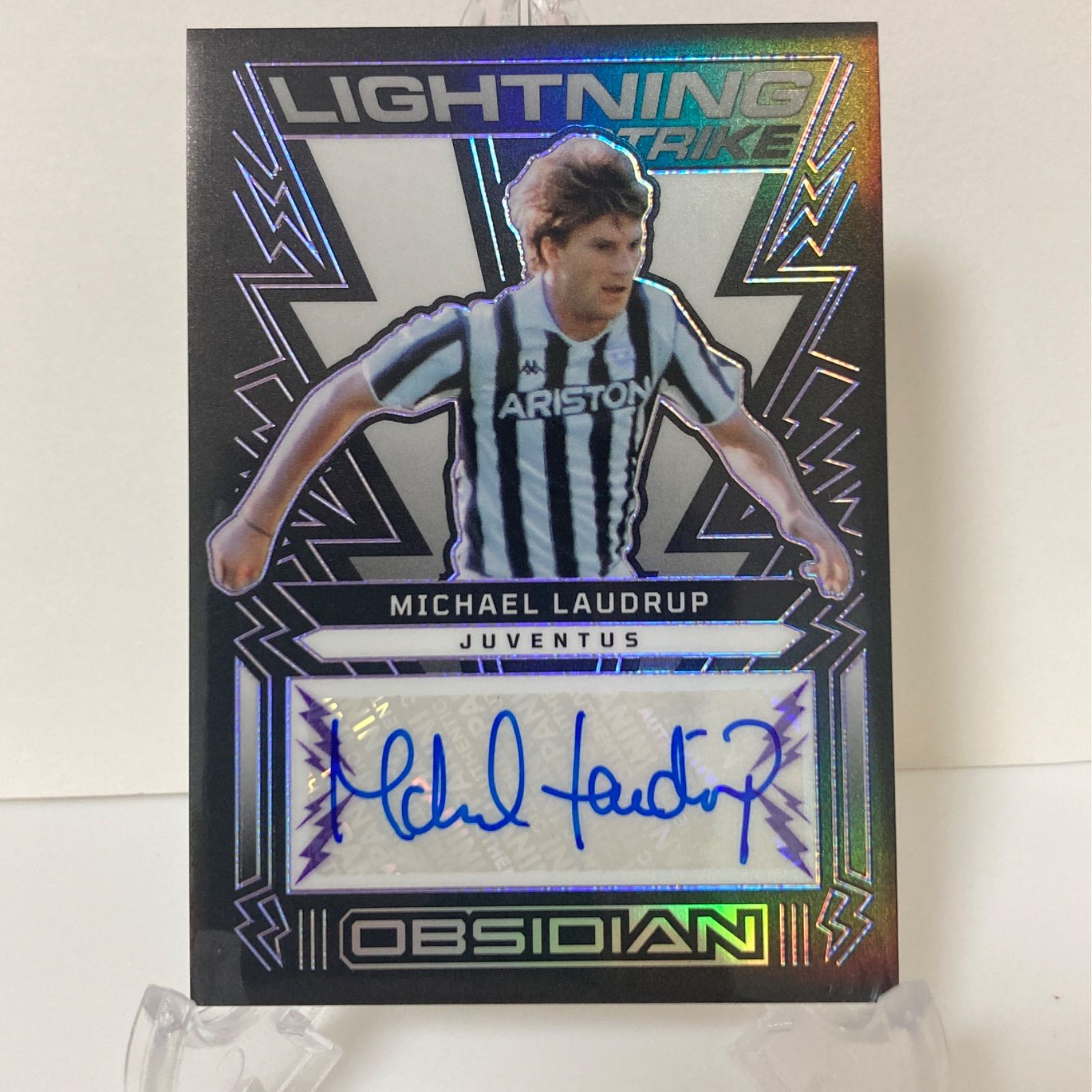 ミカエル・ラウドルップ直筆サイン入りポスター Michael Laudrup