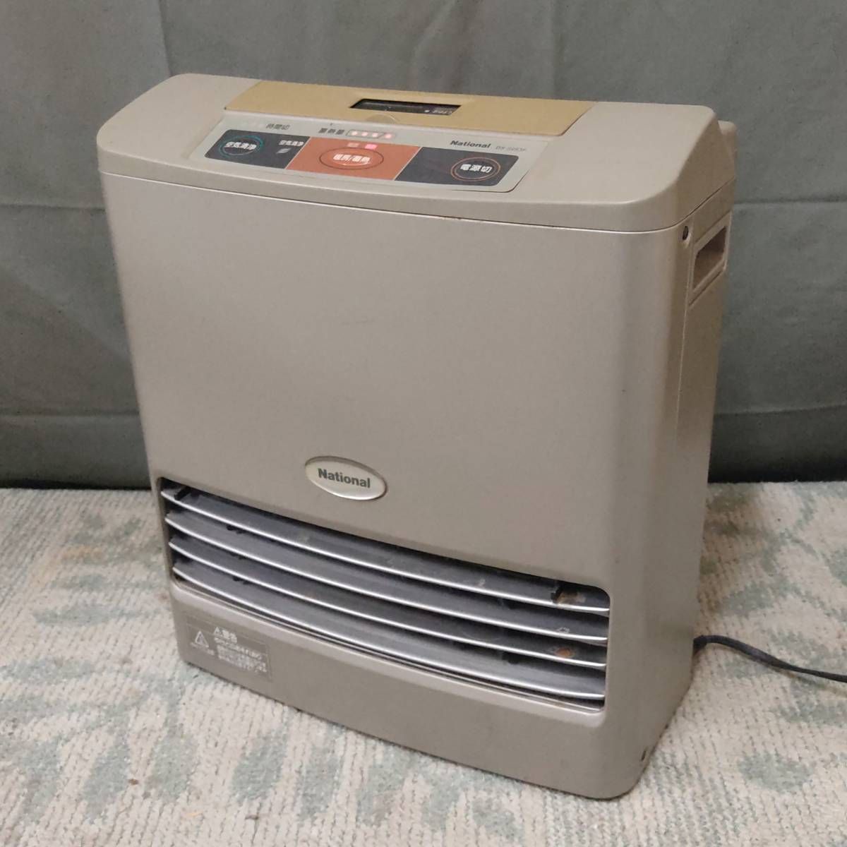 動作確認済】【中古】ナショナル 蓄熱ファンヒーター DS-S253F-N 