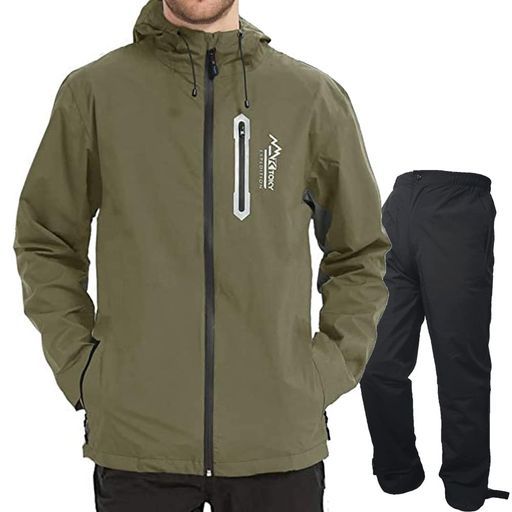 POWERAGE MSRスーツ GORE-TEX レインスーツ バイクジャケット 梅雨対応