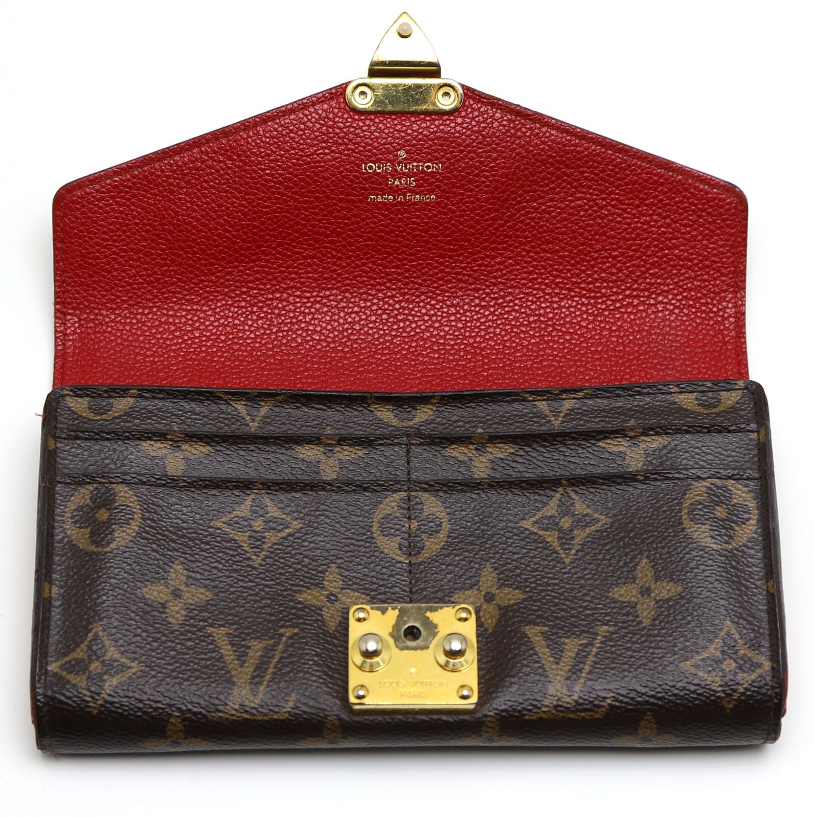 ルイヴィトン モノグラム ポルトフォイユ・パラス 長財布 スリーズ