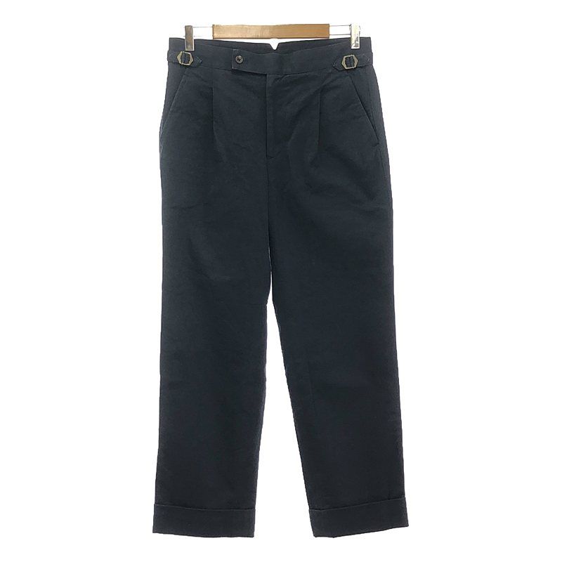 foufou / フーフー | adjust straight pants ストレート パンツ | 1 | ネイビー | メンズ