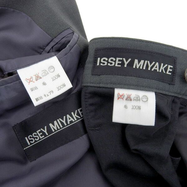 イッセイミヤケ ISSEY MIYAKE 90's ヴィンテージ セットアップ ウール