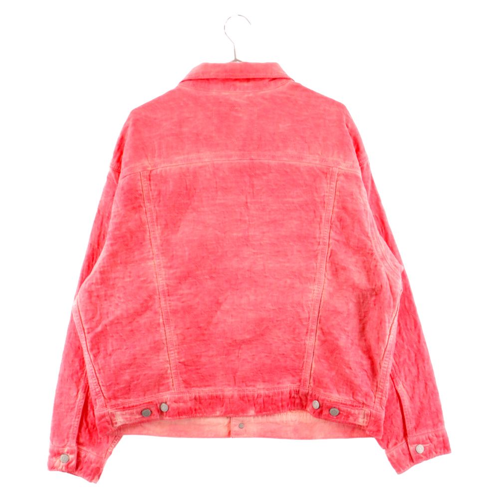 STUSSY×LEVI'S トラッカージャケット L ピンク Vintage Levi's