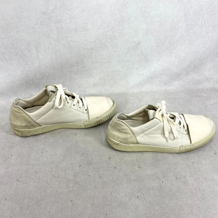 marni マルニ DADA BUMPER ローカットスニーカー レザー 41 ホワイト 