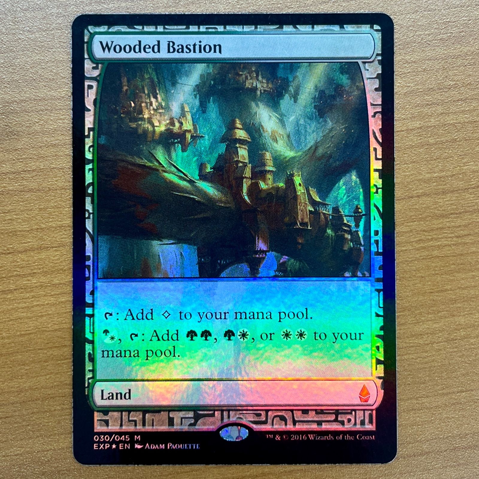 マジック：ザ・ギャザリング - MTG 樹木茂る山麓 EXP マスターピース foil Foil】《樹木茂る山麓/Wooded Foothills》[EXP] 土地R | 日本