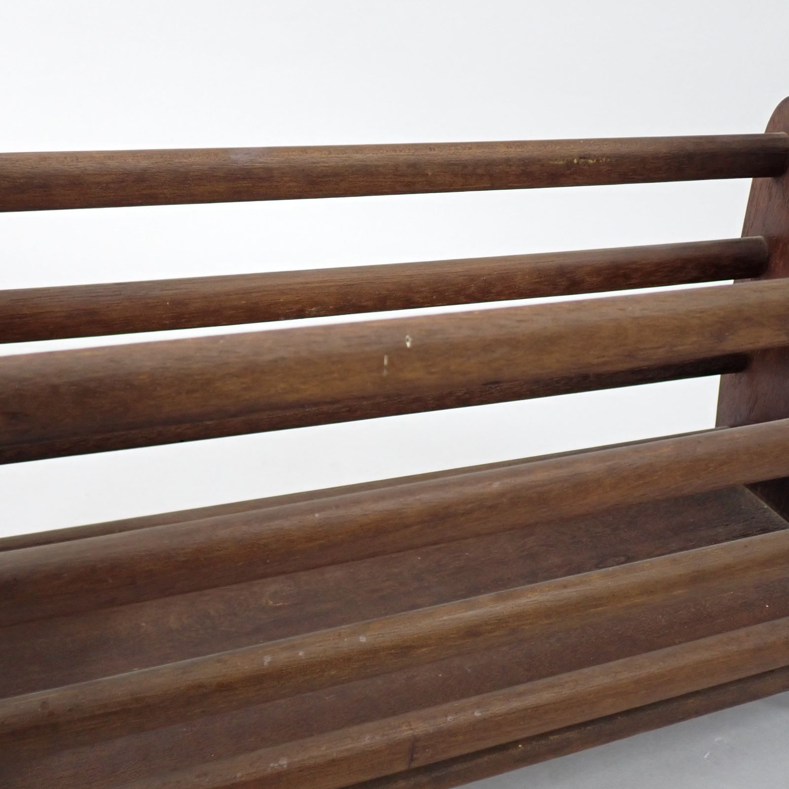 MARUNI マルニ木工 木製 マガジンラック 本立て 雑誌置き 新聞