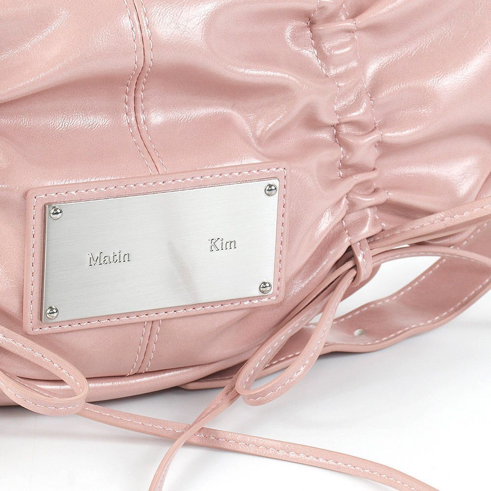 【新品未使用品】MATIN KIM ハンドバッグ ピンク 新品 韓国 Matin Kim マーティンキム ハンドバッグ ショルダー