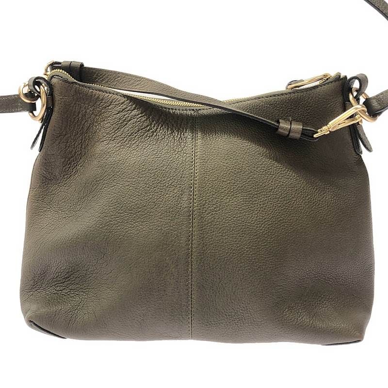 SEE BY CHLOE / シーバイクロエ | JOAN スエードフラップ 2WAY レザー ショルダーバッグ | ブラウン / ライトブラウン | レディース SEE BY CHLOE / シーバイクロエ | JOAN スエードフラップ 2WAY レザー