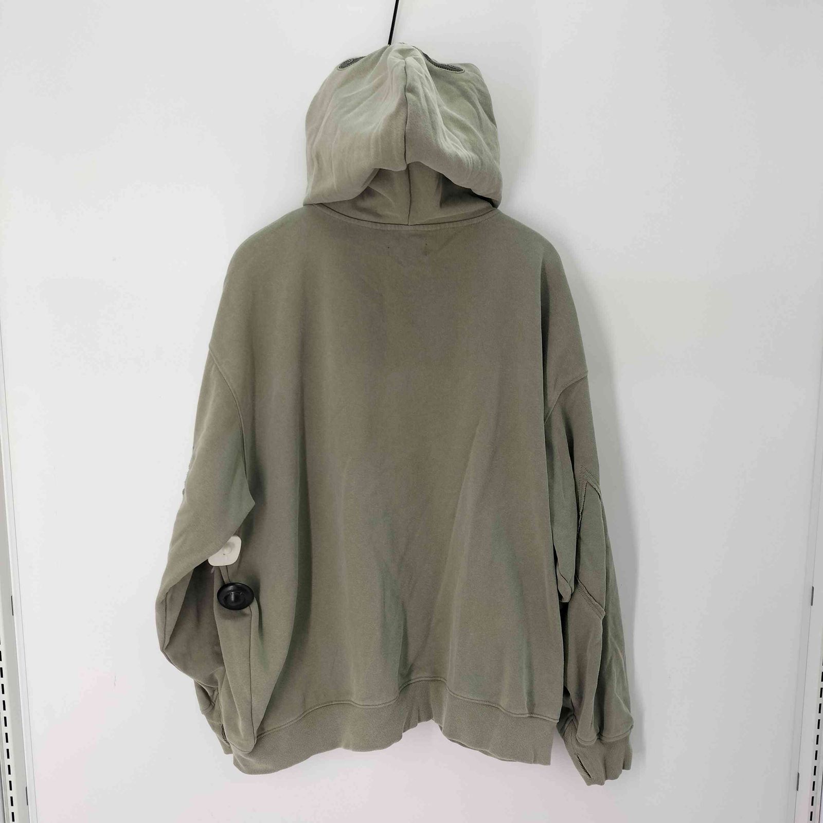 サプライヤー SUPPLIER Fleur Leather Patch Zip Hoodie メンズ JPN 
