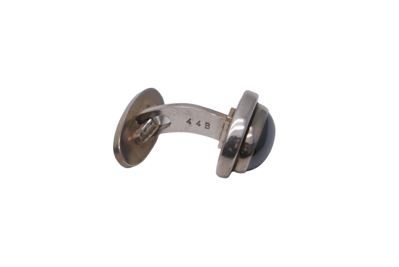 Georg Jensen ジョージジェンセン カフス ヘマタイトカフス シルバー 