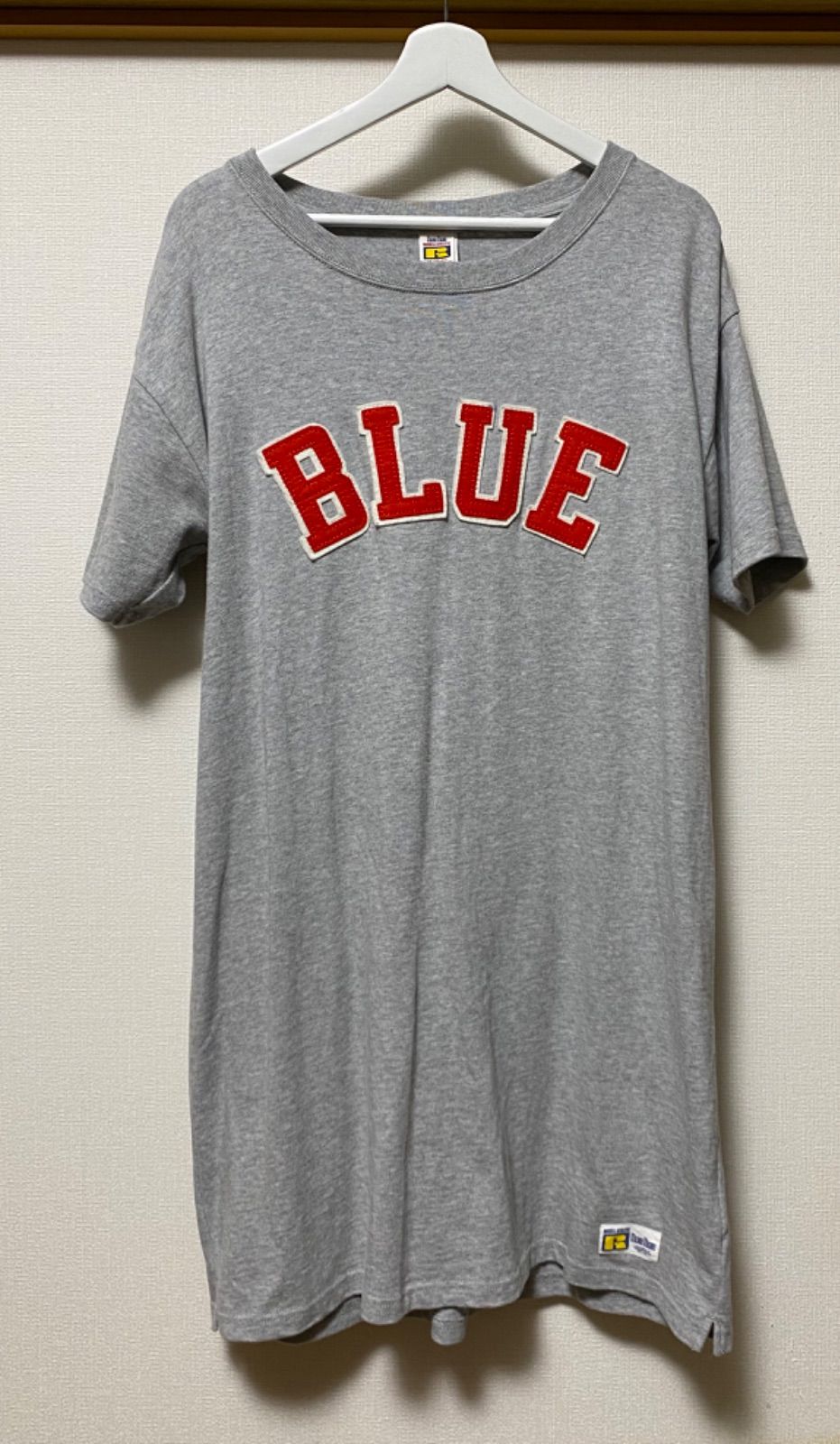 BLUEBLUEとRUSSELL ATHLETIC コラボTシャツワンピース - メルカリShops