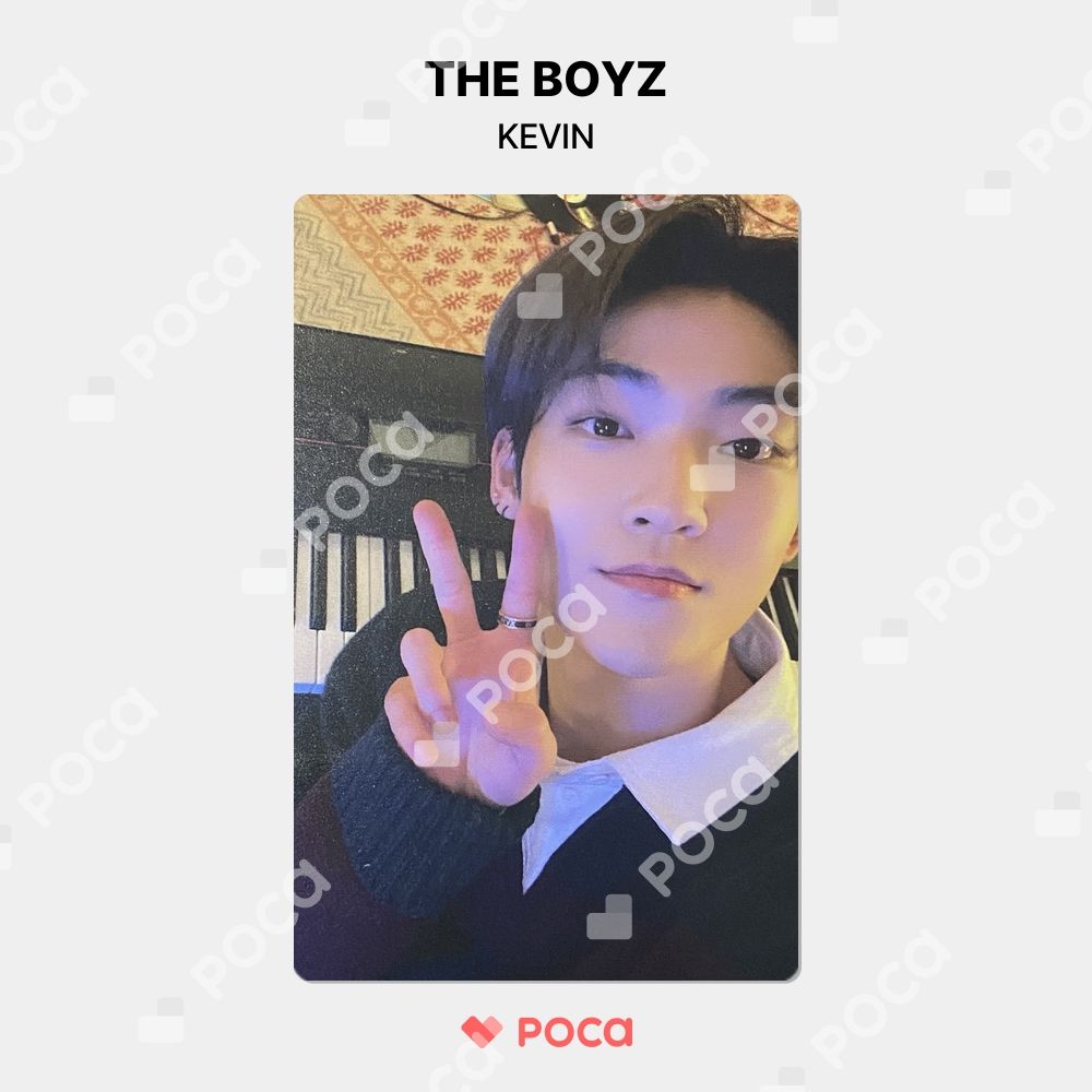 the boyz ケビン　トレカ　セット　ヨントン　アルバム　証明写真 THE BOYZ ケビン トレカ THE BOYZ POP-UP STORE AZIT RANDOM