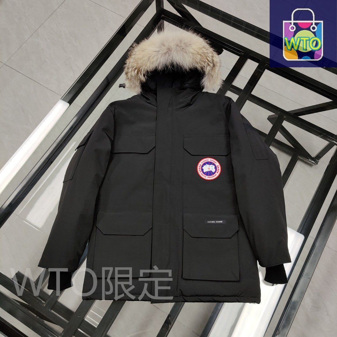 ほぼ未使用✨　カナダグース　ダウンジャケット　ブラック　M メンズ カナダグース/Black Label CANADA GOOSE カナダグース ブラック