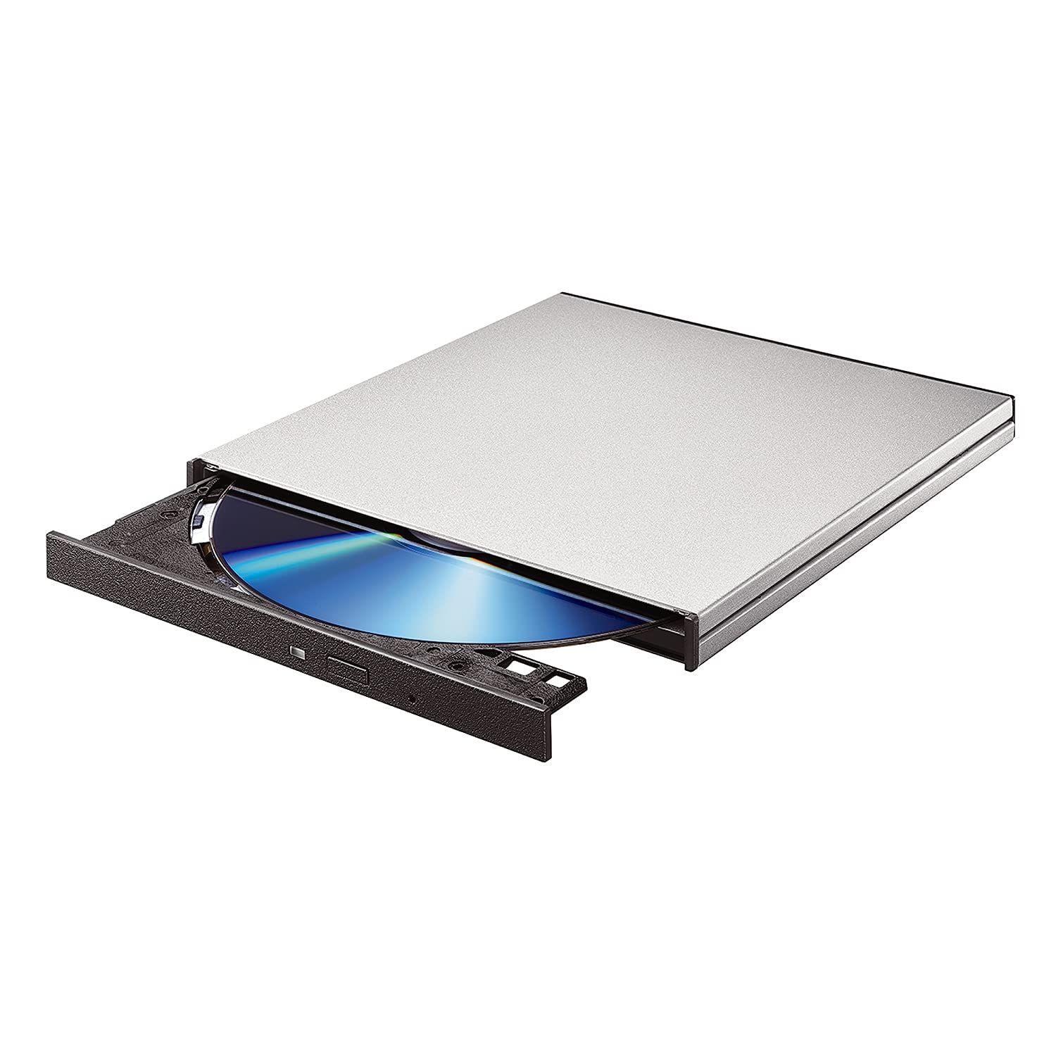 アイ・オー・データ I-O DATA ポータブルブルーレイドライブ 再生・保存ソフト付き usb3.2 gen 1 Type-C対応 Win/Mac両対応 バスパワー シルバー BRP-UC6VS [シルバー]