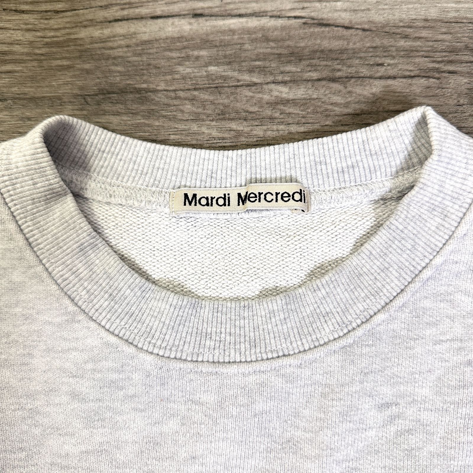 Mardi Mercredi マルディメクルディ SWEATSHIRT FLOWERMARDI フラワー 