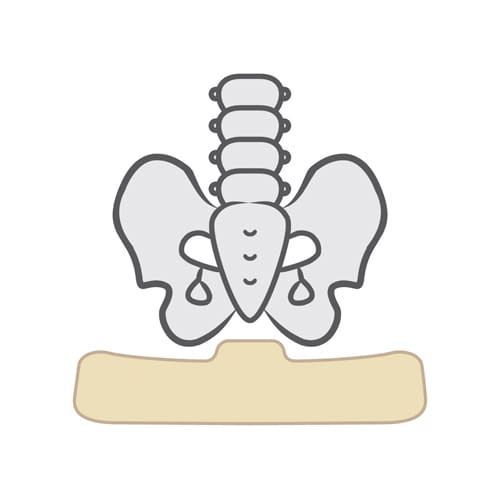 4 Dハートフルクッション 体圧分散クッション 24-7758-00 アクションジャパン FD 40406