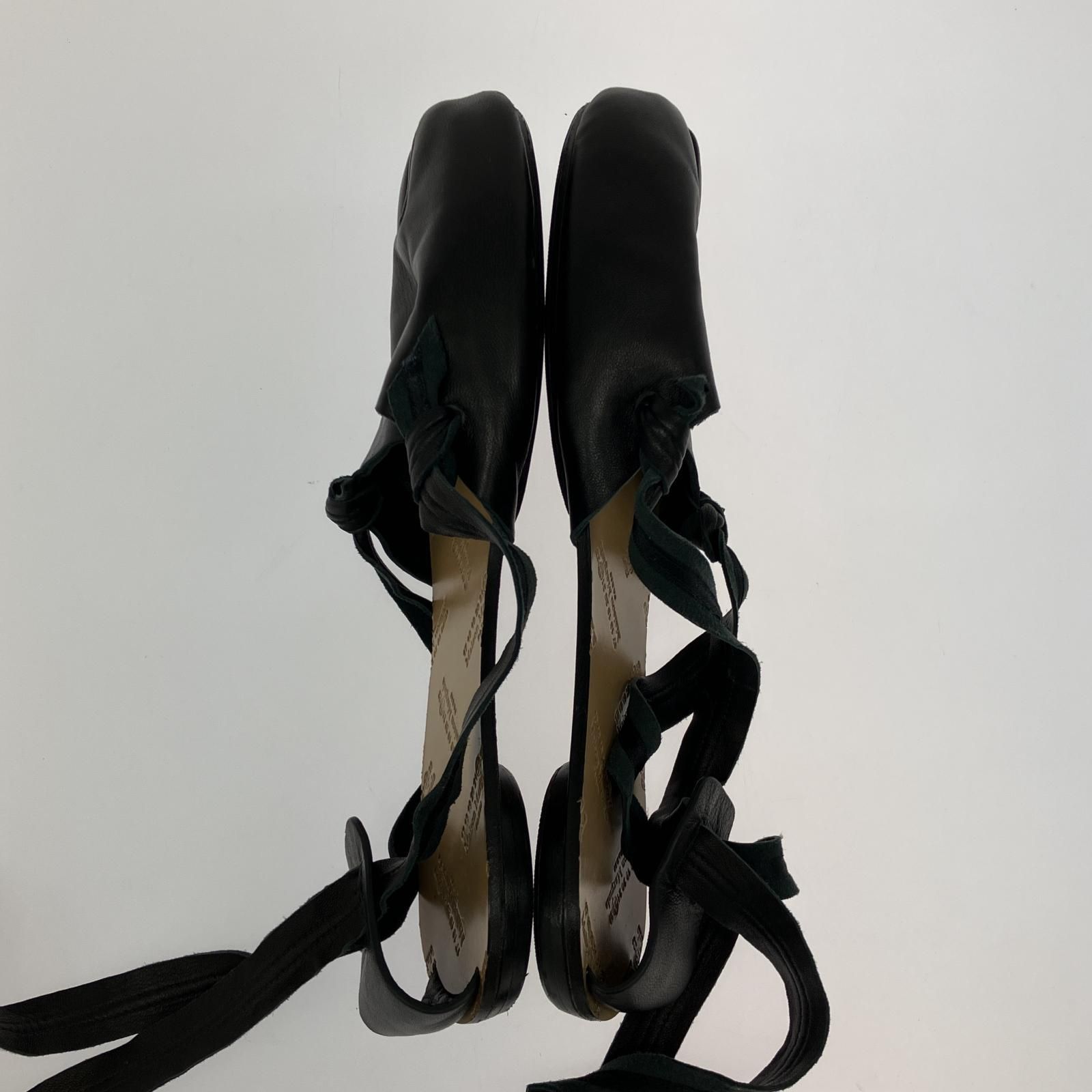 Maison Margielaバックストラップバレエシューズ レディース MAISON MARGIELA バックストラップバレエシューズ ブラック