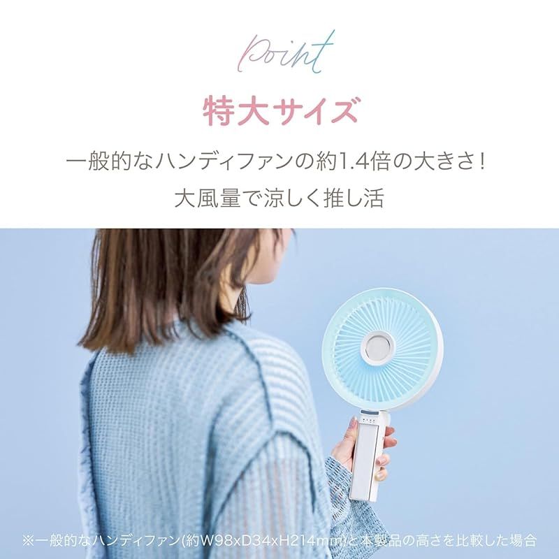 【新品未開封】Soundcore AeroClip+ おまけハンディファン 楽天市場】携帯扇風機 ハンディファン 手持ち扇風機 180