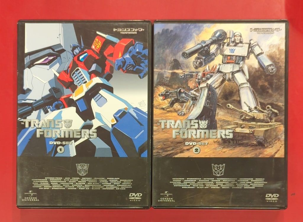 アニメDVD 戦え!超ロボット生命体トランスフォーマー DVD-SET 全2巻セット