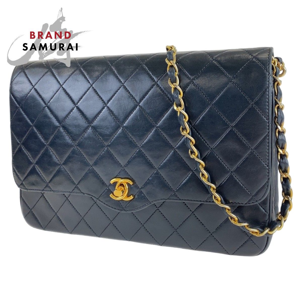 CHANEL シャネル マトラッセ シングルフラップ ココマーク ターン 