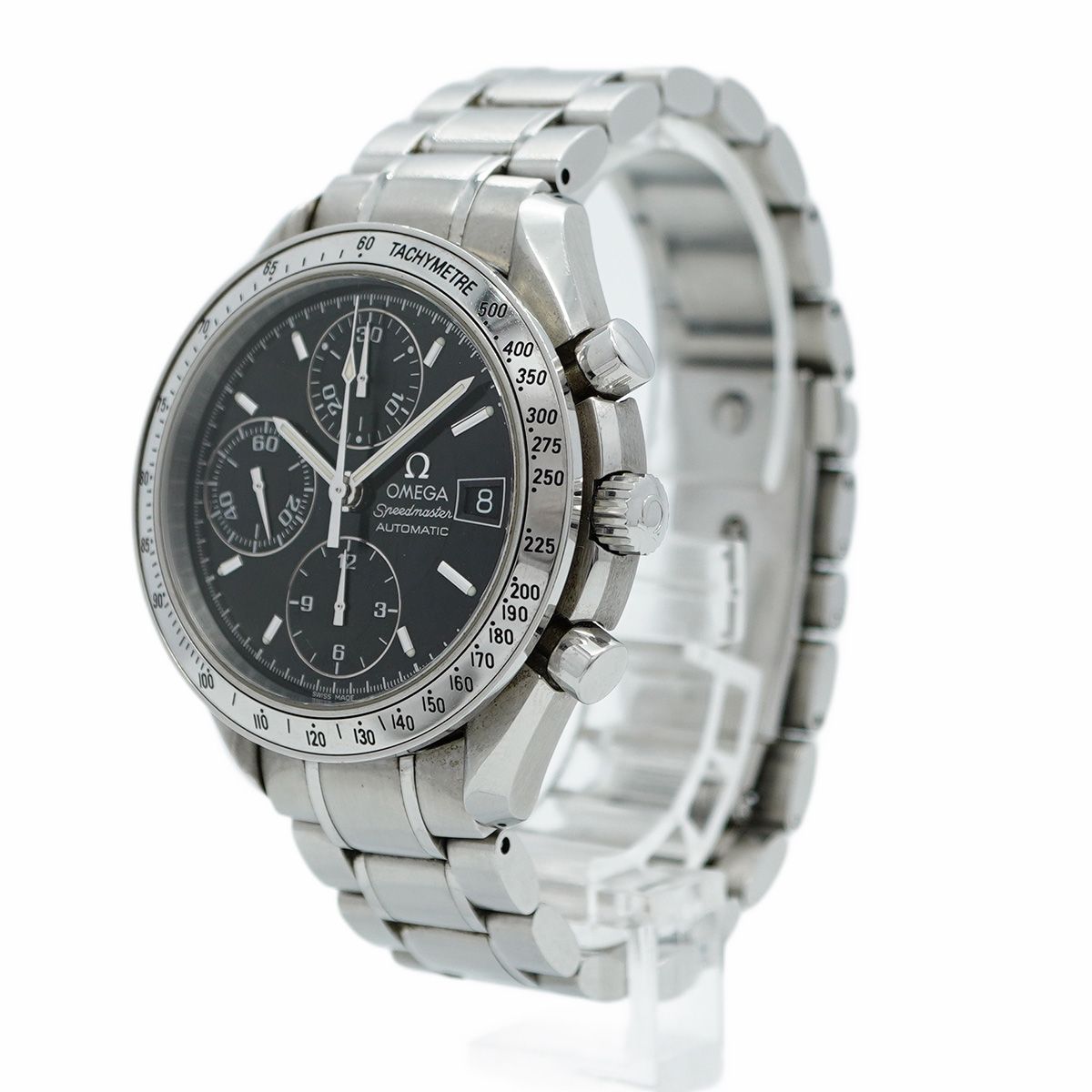 5 wwm 0214 オメガ スピードマスター 3513 50 黒文字盤 腕時計 メンズ