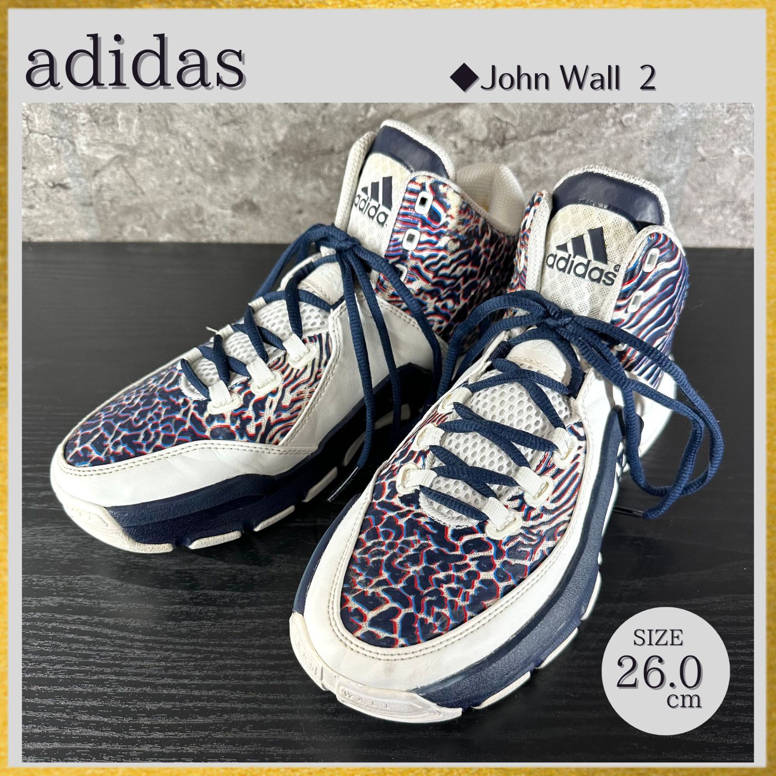 限定モデル ADIDAS J WALL 2 アディダス NBA バッシュ 26.5 8.5 26.5cm］アディダス ジョン ウォール J WALL C76587 バスケ adidas J