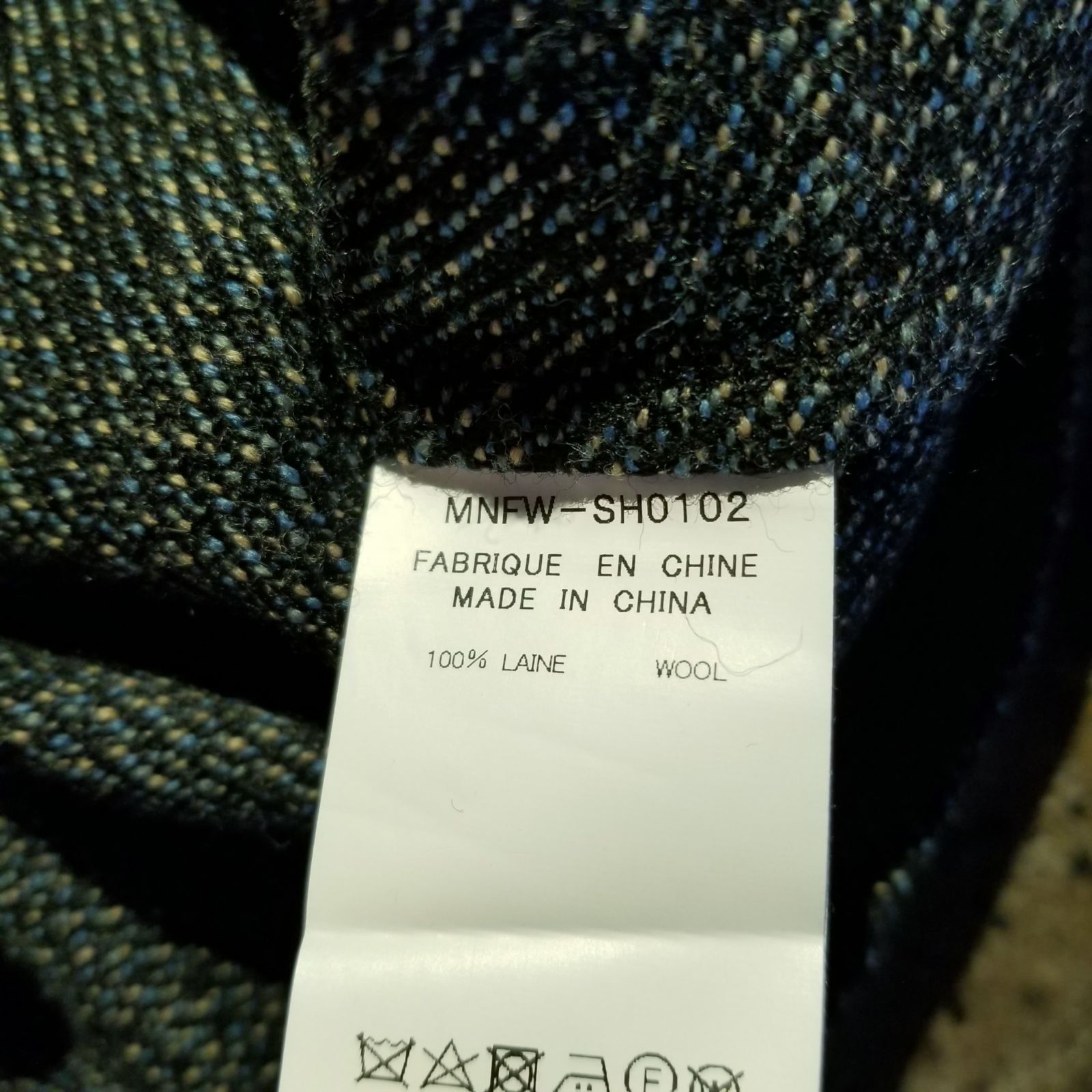 MASU MELANGE TWEED SETUP(JACKET PANTS )