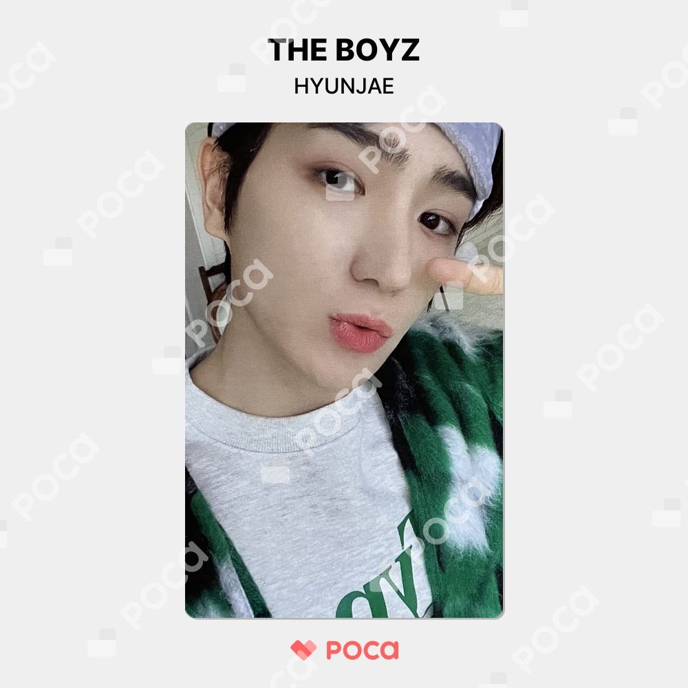 THE BOYZ ヒョンジェ トレカ THE BOYZ ヒョンジェ カードお渡し会 トレカ