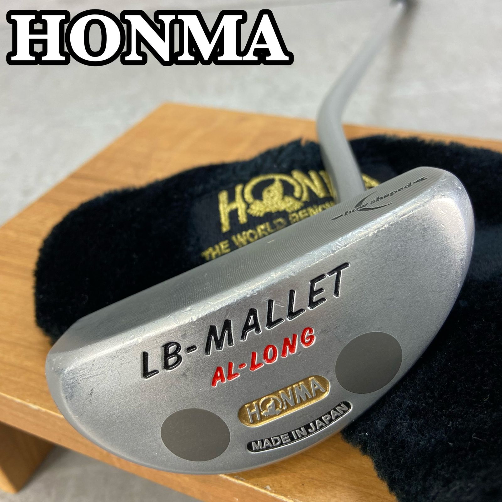 本間ゴルフ - ホンマ　プロスペシャル　LB-204　TYPE-Ⅰ　メンズゴルフパター　スチール　右利き用　PT　ロングネック　34インチ　HONMA　PRO　SPECIAL ホンマ プロスペシャル LB-204 TYPE-Ⅰ メンズゴルフパター