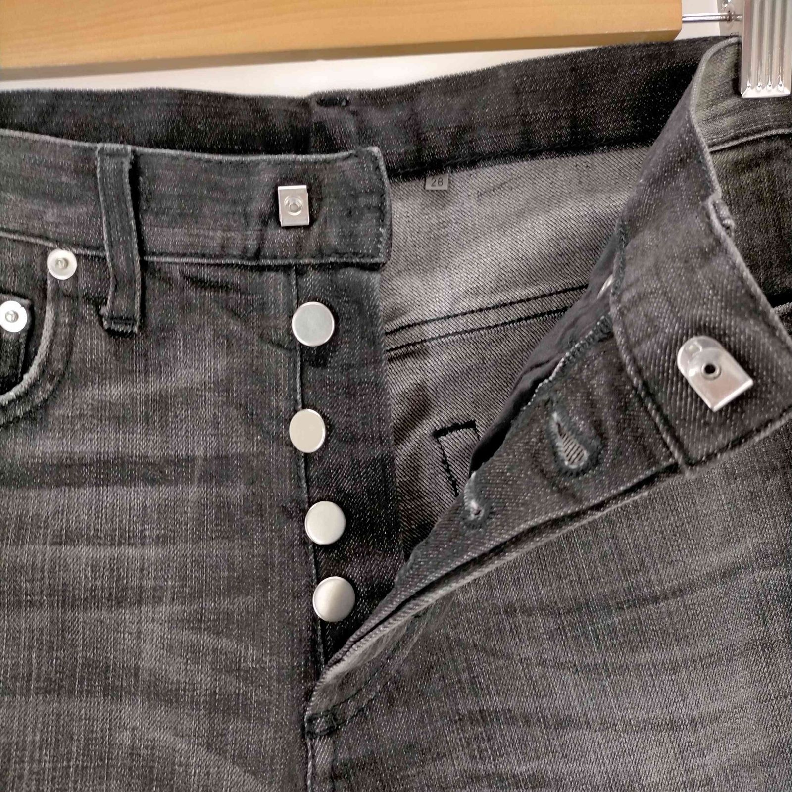 ディオールオム Dior HOMME 10AW BLACK RIPPER JAKE メンズ 28 - メルカリ