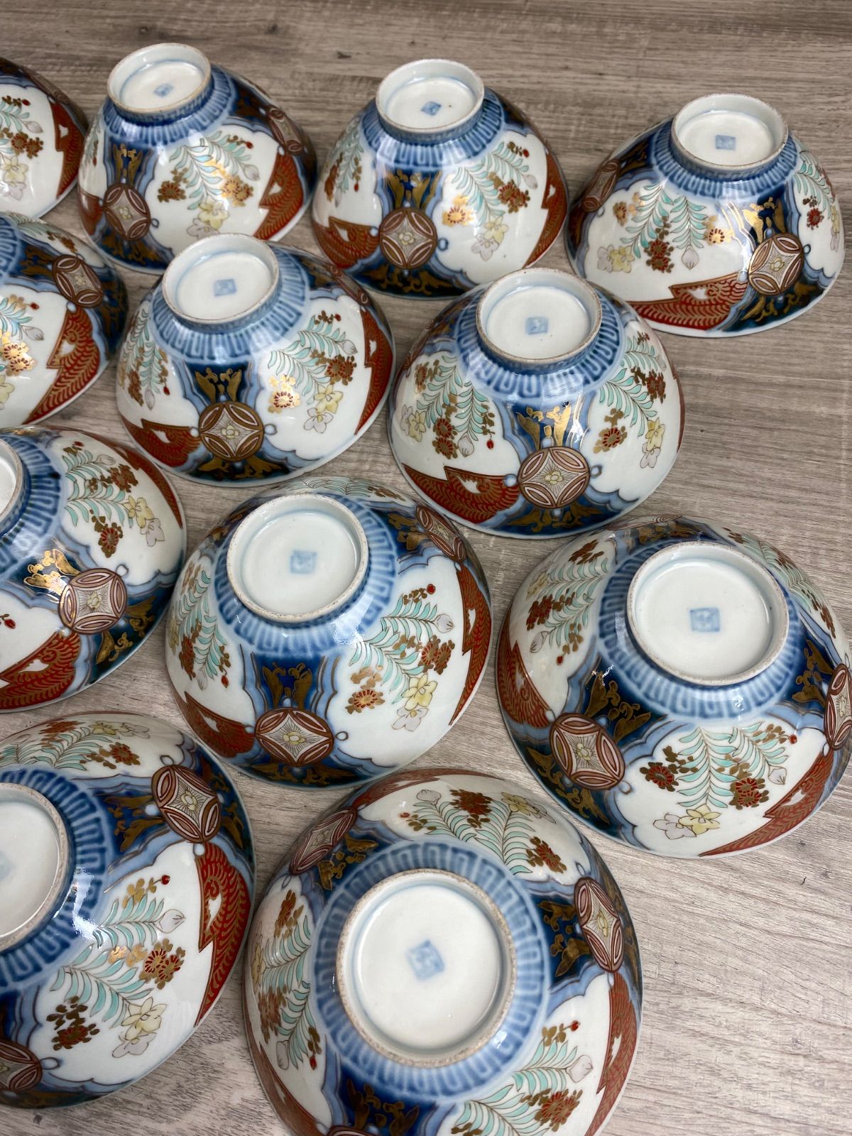 蓋付き茶碗 14客