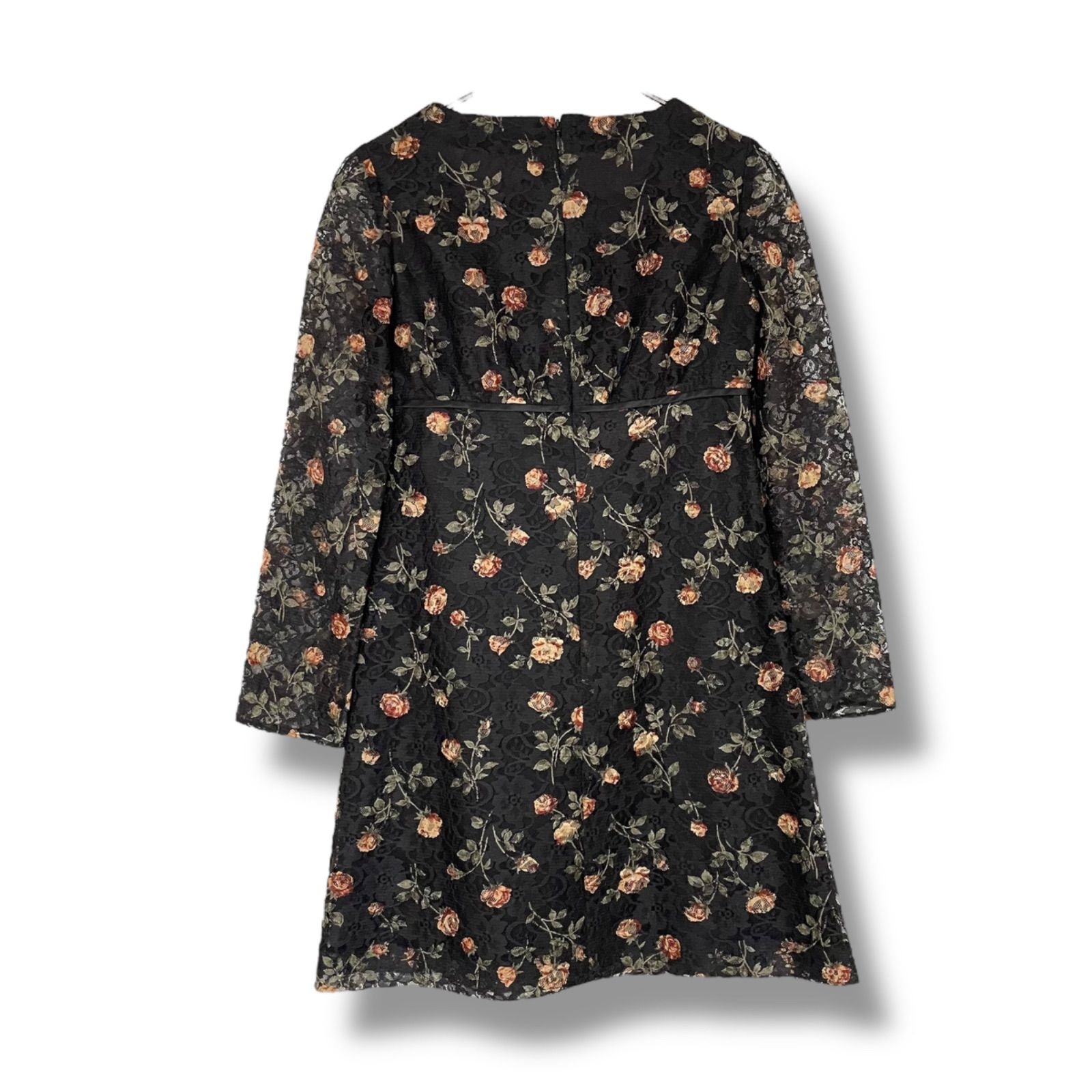 エムズグレイシー❤︎ワンピース M'S GRACY エムズグレーシー ワンピース レディース 総柄 ブラック 黒