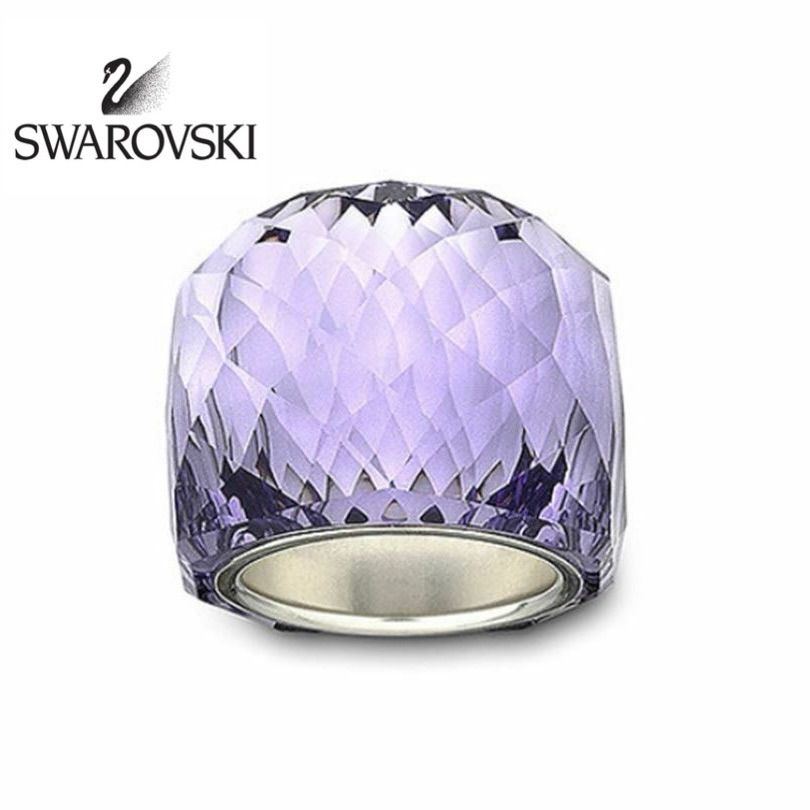 SWAROVSKI スワロフスキー リング ニルヴァーナ パープル サイズ52(10 