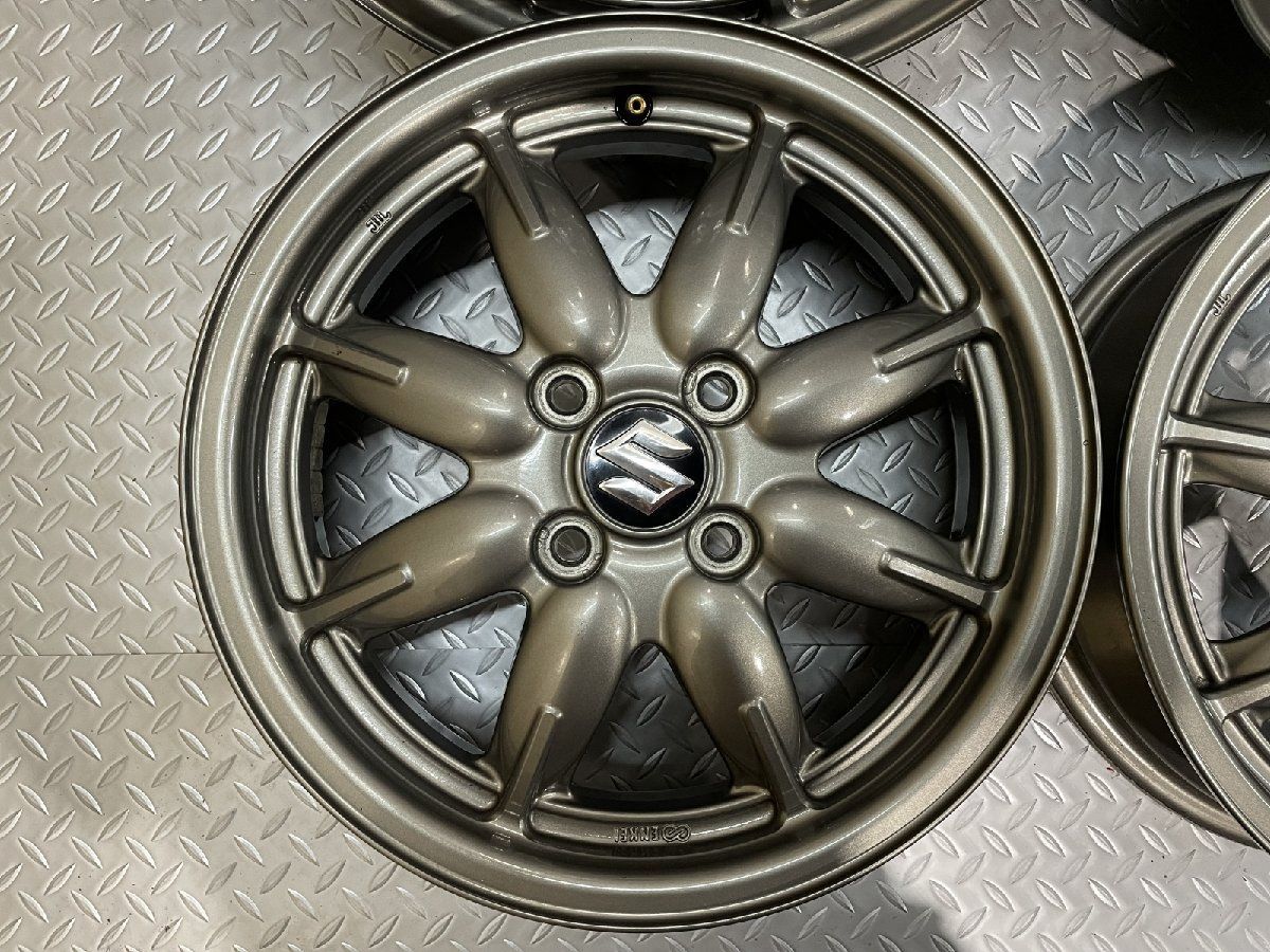 SUZUKI スズキ HA36 アルト 純正ホイール 15インチ 4本 4.5J4HPCD100 45 ワゴンR|スペーシア|ソリオにも MHB586
