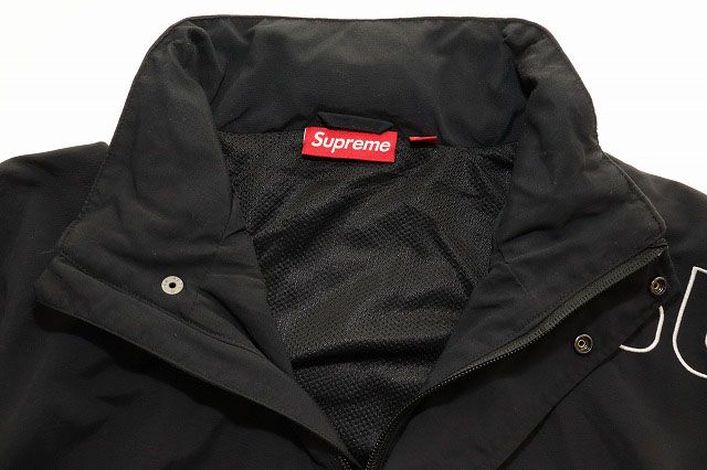 シュプリーム SUPREME 24AW SPELLOUT EMBROIDERED TRACK JACKET