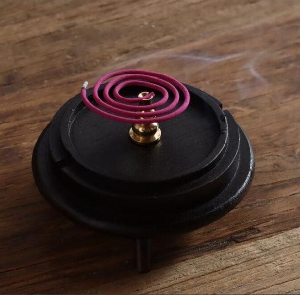 古風 香炉◆つり下げ◆手作り◆竹工芸◆