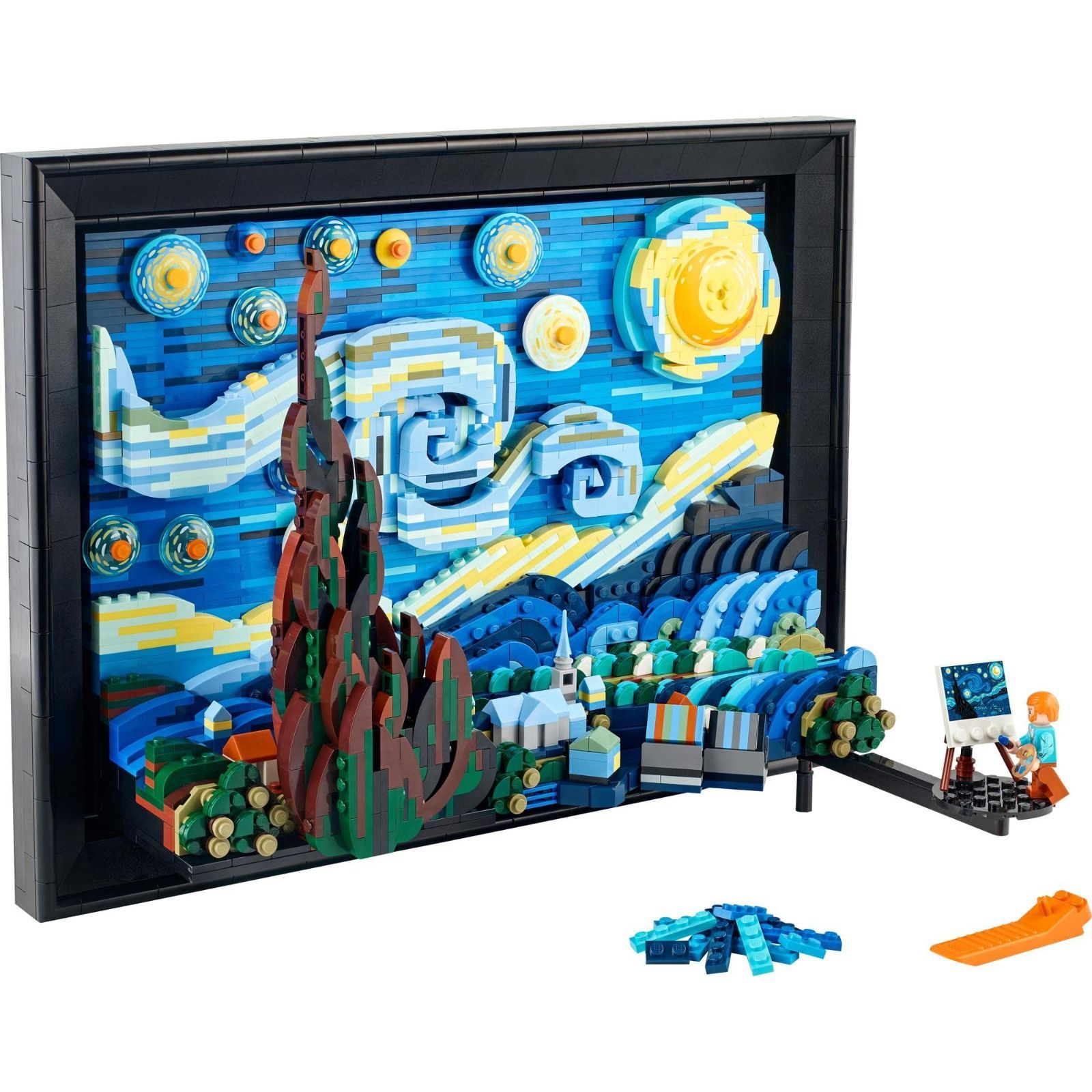 *☆星月夜☆*　プレゼント付き レゴ(LEGO) アイデア ゴッホ 「星月夜」誕生日プレゼント 21333